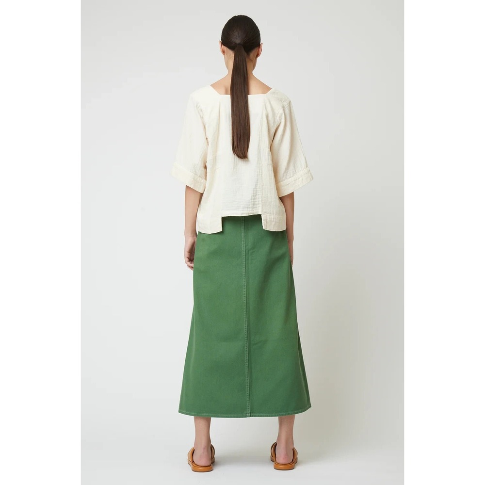 Atelier Delphine Block Top in Crinkle Gauze 100% Cotton USA MADE Kinari Medium - Picture 14 of 16